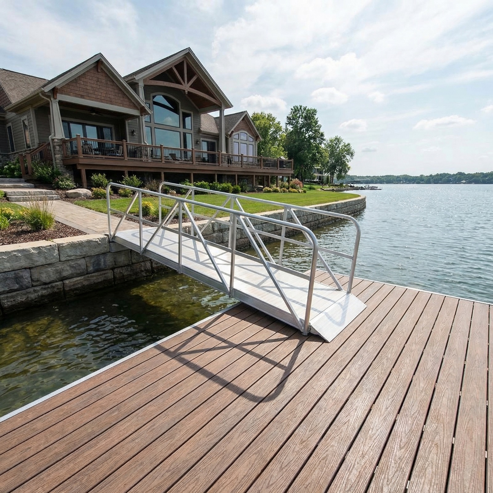 ExpressDocks residential aluminum floating dock